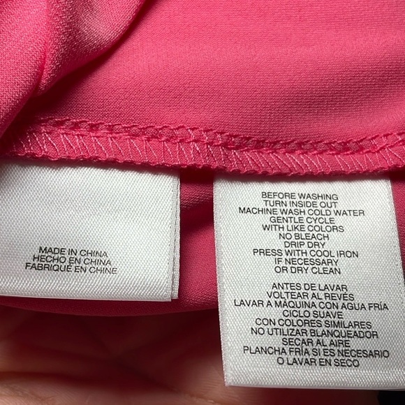 Anne Klein Pink Sleeveless Top sz 2X - Picture 3 of 4
